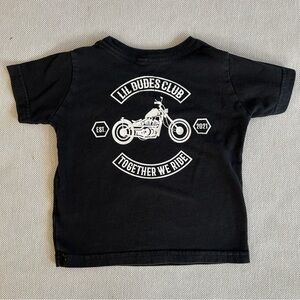Lil Dudes Club “We ride” tee 18M